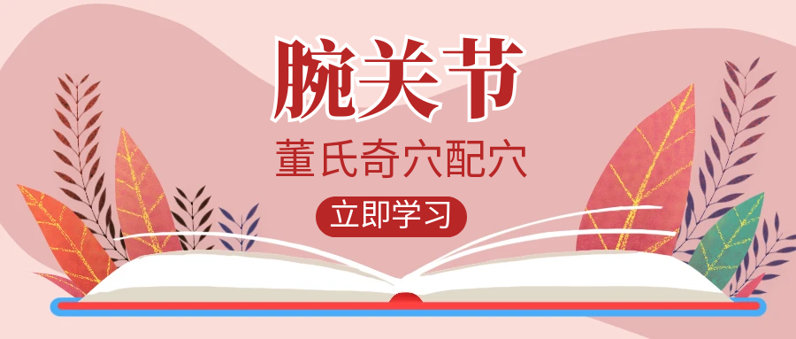 董氏奇穴---“腕关节配穴”